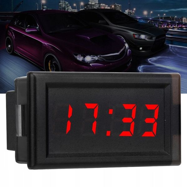 LUMINOUS CYFROWY ZEGAR SAMOCHODOWY LED zdjęcie 6