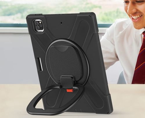 Etui do iPad Pro 4/3 12.9" z Podstawką i Miejscem na Rysik Czarne na Arena.pl