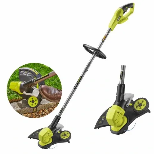 RYOBI PODKASZARKA KOSA AKUMULATOROWA 33cm 18V KRAWĘDZIARKA RY18LT33A +5Ah zdjęcie 6