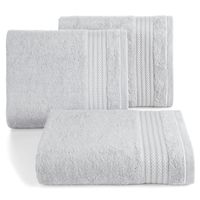 Ręcznik Laris 30X50 cm jasnoszary modal bawełna 550 g/m² elegancki