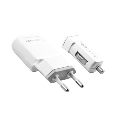 Ładowarka Forever USB 3w1 do micro USB biała na Arena.pl