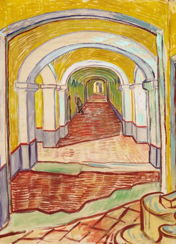 Plakat 13x18cm Corridor in the Asylum, Van Gogh Vintage na Arena.pl