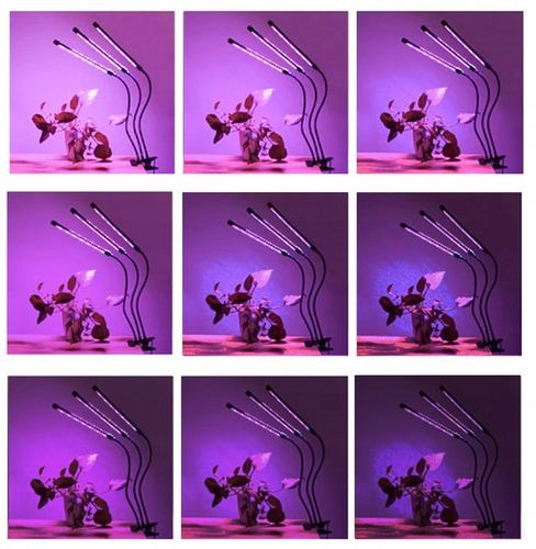 3 x Lampa do Wzrostu Roślin 60 LED Timer + Pilot na Arena.pl