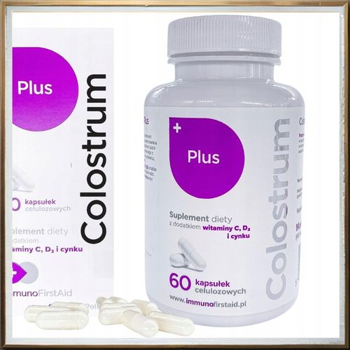 Suplement diety Colostrum JUNIOR oraz Colostrum PLUS odporność dla dzieci C na Arena.pl
