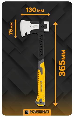 SIEKIERA CIESIELSKA 3W1 KUTA HARTOWANA STAL MŁOTEK KLUCZ MONOBLOK 910G na Arena.pl