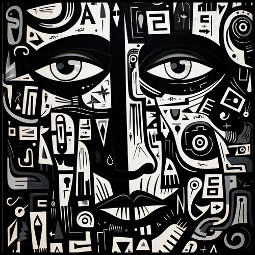 Plakat 100x100cm Labirynt Myśli na Arena.pl