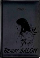 Stylowy kalendarz BEAUTY SALON FIRMOWY książkowy A5 2026 rok z grawerem