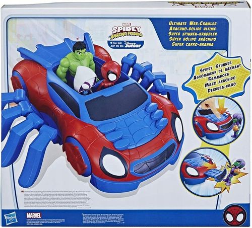 SPIDEY i SUPER KUMPLE DUŻY POJAZD AUTO WEB-CRAWLER + FIGURKA SPIDEY na Arena.pl
