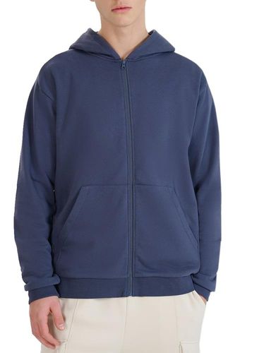 Bluza męska rozsuwana 4F WSS25TSWSM1584 - szara M na Arena.pl