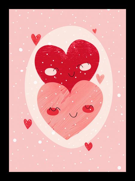 Plakat 13x18cm Ciepło Serca zdjęcie 2