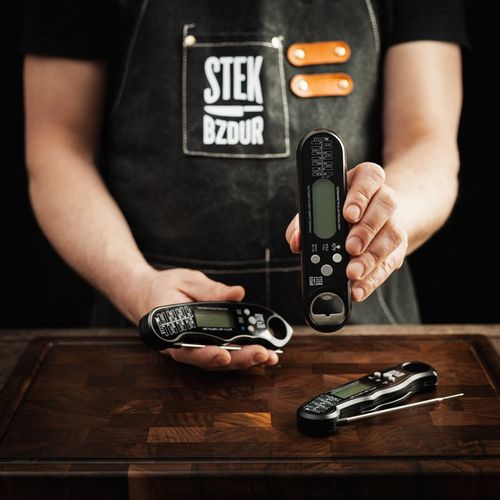 Termometr Kuchenny Cyfrowy do Mięsa Steków Żywności STEK BZDUR LCD na Arena.pl