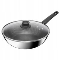Patelnia wok stalowa TEFAL Emotion + Power z powłoką HybridMesh E3410655