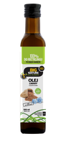 Olej lniany tłoczony na zimno 500ml - BIG NATURE