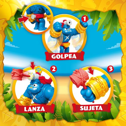 PIRATIX Crazy Jungle Niebieski Goryl Smash Jack na Arena.pl