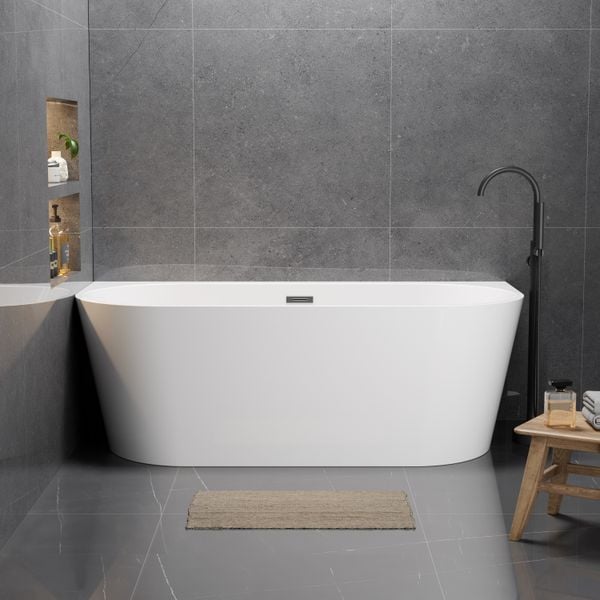 WANNA WOLNOSTOJĄCA Pari 170 x 80 PRZYŚCIENNA SYFON zdjęcie 3