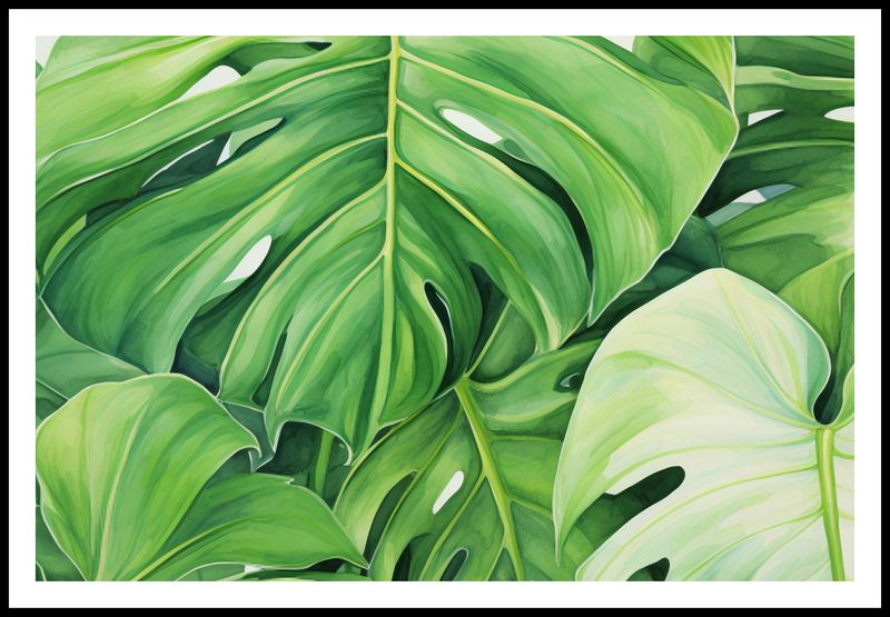 Plakat 91,5x61cm Tajemnice Liści zdjęcie 3
