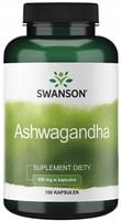 Swanson Ashwagandha 450mg 100kaps. Stres Pamięć Energia Wytrzymałość