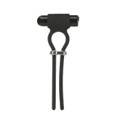 powerbullet bolo czarny - regulowany pierścień wibrujący usb, 9 trybow