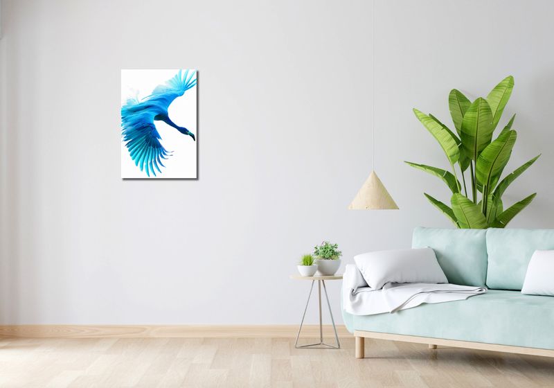 Obraz 40x60cm Błękitny Lot zdjęcie 2
