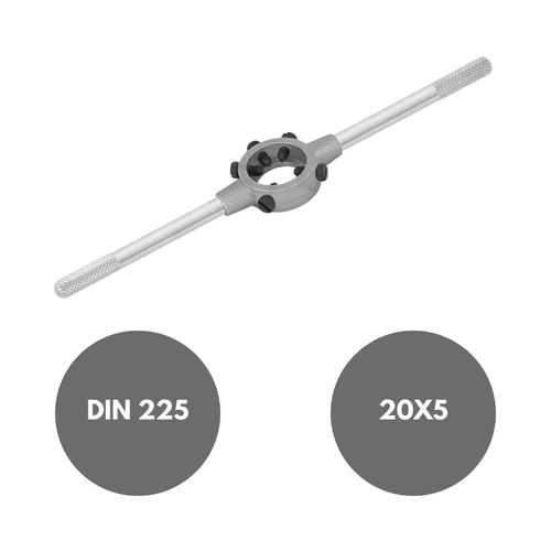 Oprawa do narzynek M3-M4 z wysokiej jakości stali do gwintów zewnętrznych na Arena.pl