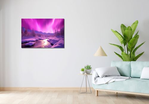 Obraz 90x60cm Aurora Nad Niebiem na Arena.pl