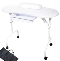 SKŁADANY STOLIK KOSMETYCZNY DO MANICURE MOBILNY