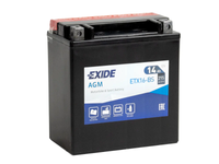 Akumulator motocyklowy EXIDE ETX16-BS YTX16-BS 12V 14Ah 215A EN L+