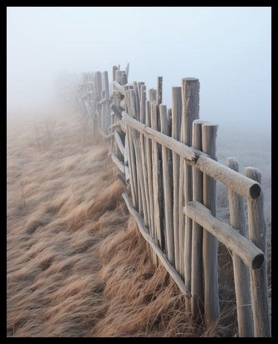Plakat 40x50cm Mgła nad Wydmami na Arena.pl