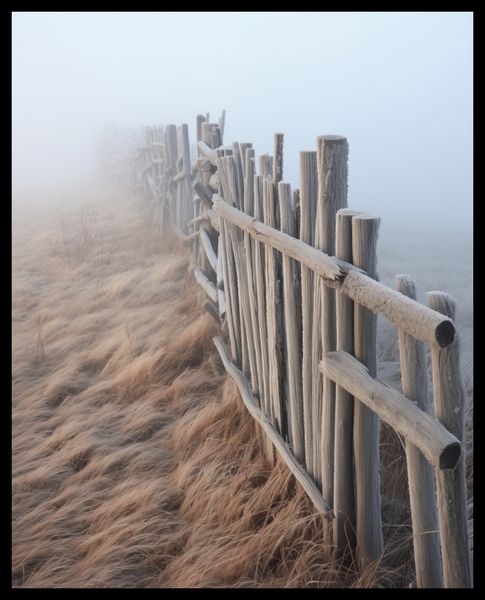 Plakat 40x50cm Mgła nad Wydmami zdjęcie 2