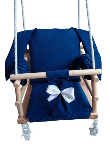 HUŚTAWKA 3w1 DZIECI KRÓLIK GRANAT dom ogród pokój na Arena.pl