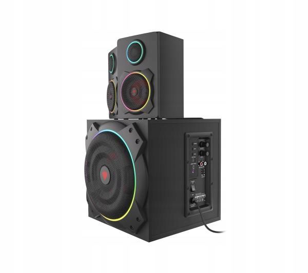 Głośniki komputerowe 2.1 Genesis Helium 800BT ARGB Bluetooth Pilot Gaming zdjęcie 4