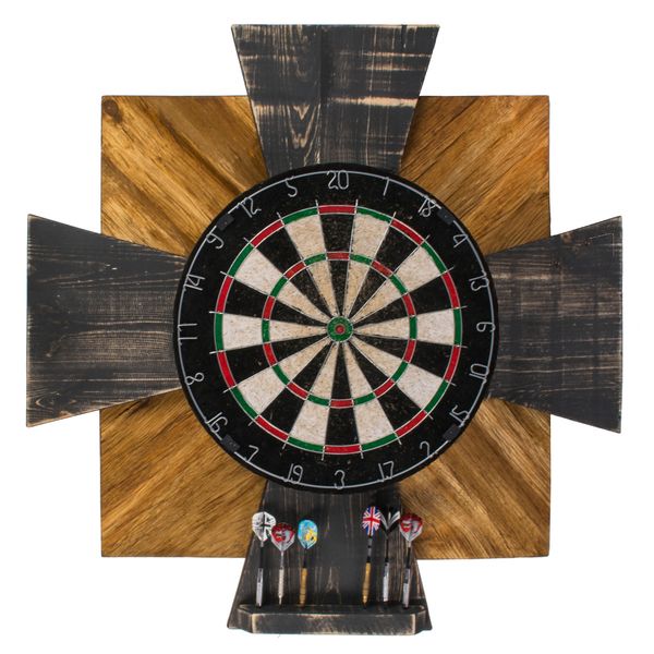 Tablica Drewniana John Paddle do Darta Order Black Oak zdjęcie 1