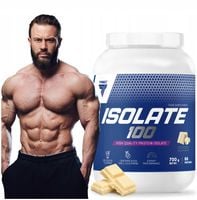 Trec Isolate 100 przyszne BIAŁKO WPI smakowe wysoka zawartość białka| 700g