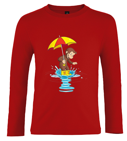 Koszulka z dł.rękaw. Ciekawski George zdjęcie 1