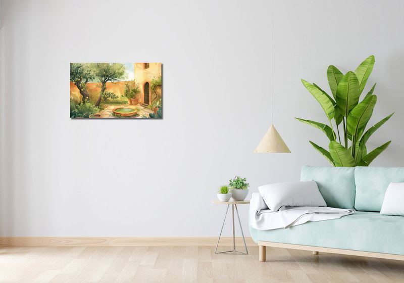 Obraz 70x40cm Słoneczny Dzień zdjęcie 2