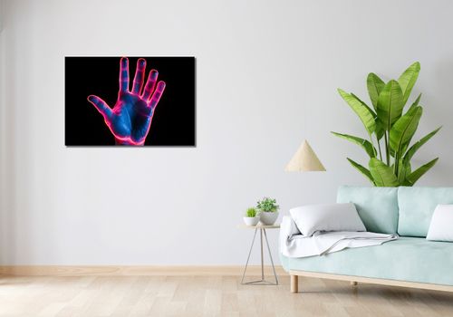 Obraz 90x60cm Dotyk Przyszłości na Arena.pl