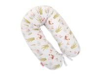 Poduszka ciążowa Longer dla kobiet w ciąży do spania + zdejmowana poszewka