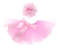 Ubranko dla dziewczynki noworodka sukienka różowa sesję zdjęciową