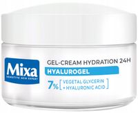 MIXA HYALUROGEL KREM DO TWARZY NAWILŻAJĄCY 24H SKÓRA NORMALNA I SUCHA 50 ML