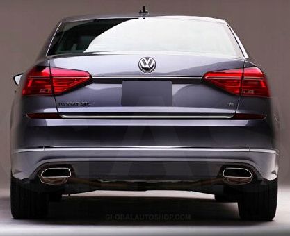 Volkswagen Passat - Chromowane Listwy Grill Atrapy Zderzaka Tuning na Arena.pl