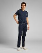 LEE LUKE BUTTON FLY MĘSKIE SPODNIE JEANSOWE RINSE L70SNI36 W32 L34