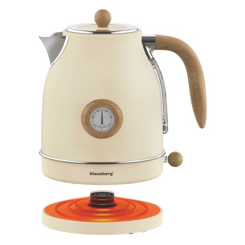 czajnik elektryczny 1,7l z termometrem klausberg kb-9006 retro na Arena.pl