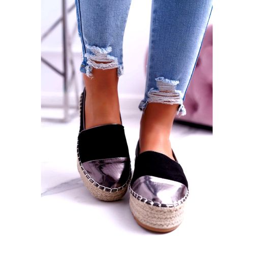 Espadryle Damskie Czarne Platforma Ringer r.39 na Arena.pl