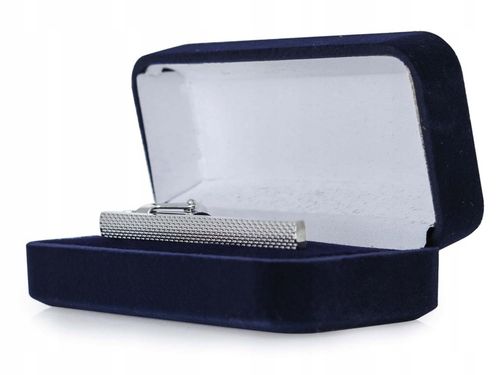 Srebrna klasyczna spinka do krawata ZS71 na Arena.pl