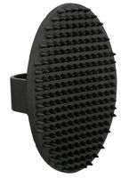 Szczotka dla psów i kotów z wrażliwą skórą - gumowe zgrzebło Trixie 13cm