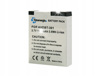 BATERIA AKUMULATOR AHDBT-301 AHDBT-201 DO GOPRO 3 3+ 1050MAH
