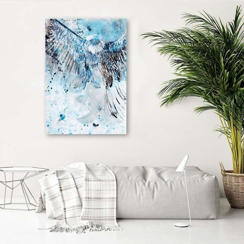 Obraz na płótnie – Canvas, Lecący orzeł 70x100 na Arena.pl