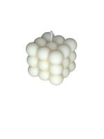 Świeca Dekoracyjna Bubble DUŻA Biała Sojowa Naturalna Ekologiczna Prezent