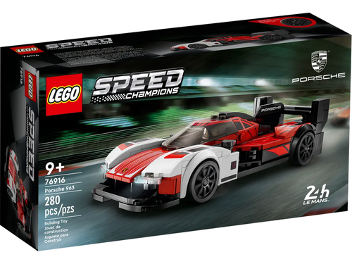 LEGO Speed Champions Porsche 963 76916 Replika wyścigowego auta na Arena.pl