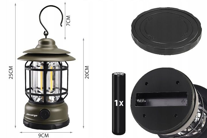 LAMPA LAMPKA LED TURYSTYCZNA AKUMULATOR KEMPINGOWA DO NAMIOTU ŁADOWANA USB zdjęcie 3